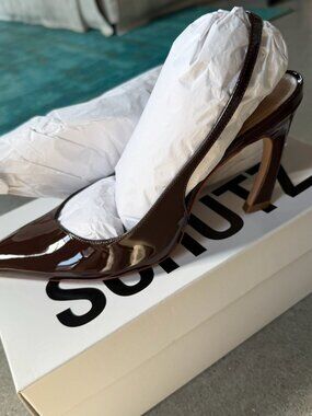 Schultz Lexi Sling | Size 7.5B | Color Chestnut